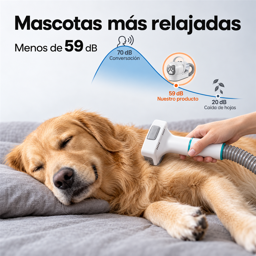 Kit de aseo 7 en 1 que aspira el pelo
