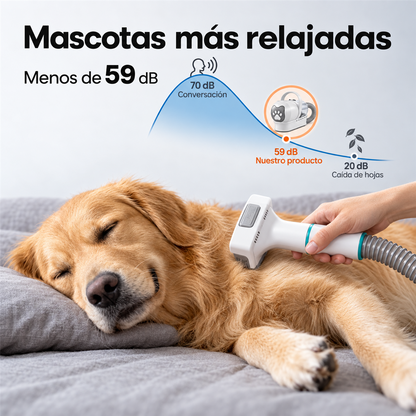 Kit de aseo 7 en 1 que aspira el pelo