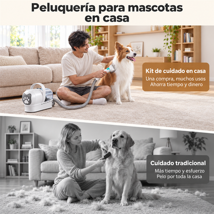 Kit de aseo 7 en 1 que aspira el pelo